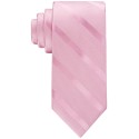 Men's Solid Textured Stripe Tie