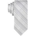 Men's Tonal Linear Grid Tie