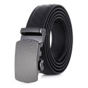 Men's Modern Matte Leather Ratchet Belt