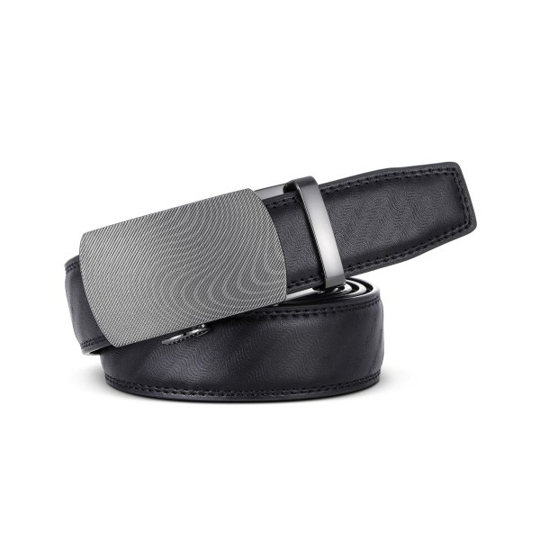 Men's Modern Matte Leather Ratchet Belt