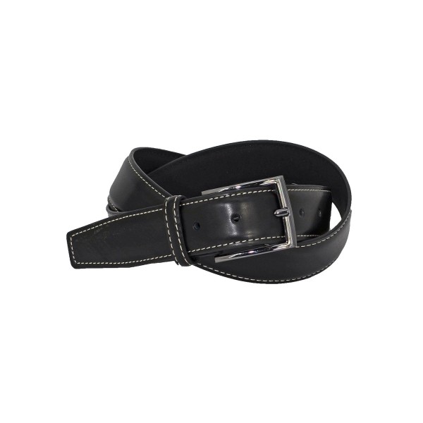 Men's Split Leather Non-Reversible Dress Casual Belt