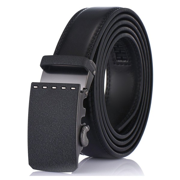 Men's Classic Bilinear Leather Ratchet Belt