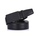 Men's Classic Bilinear Leather Ratchet Belt