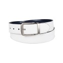 Men's Two-In-One Reversible Cushion Inlaid Casual Belt