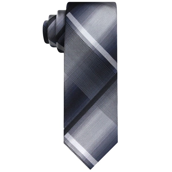 Men's Shaded Swirls Plaid Tie