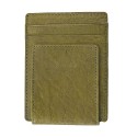 Men's Front Pocket with Magnetic Money Clip Wallet