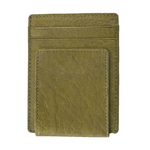 Men's Front Pocket with Magnetic Money Clip Wallet