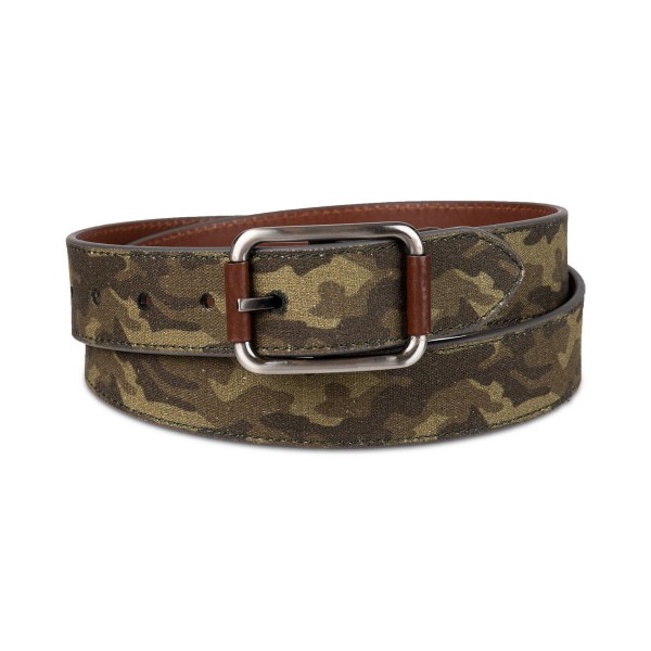 Men's Reversible Bar Camo Belt