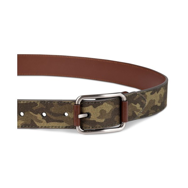 Men's Reversible Bar Camo Belt