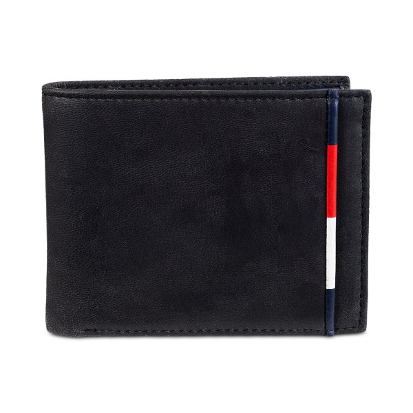 Men's  Traveler Signature Leather Wallet