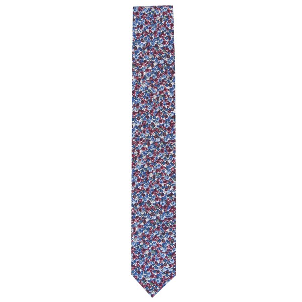 Men's Skinny Floral Tie