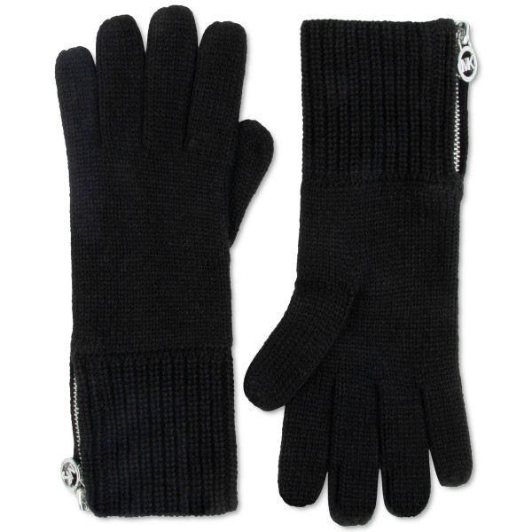 Women's Shaker Logo Zipper Gloves