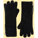 Women's Shaker Logo Zipper Gloves