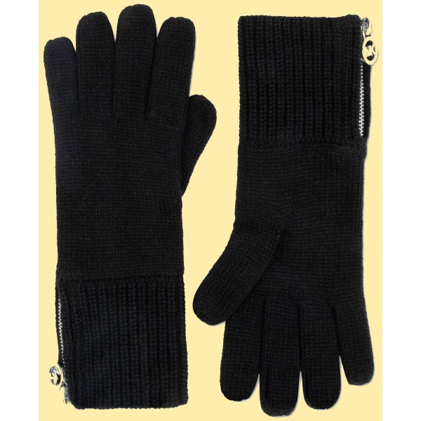 Women's Shaker Logo Zipper Gloves