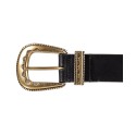 Women's Textured Buckle Set Belt