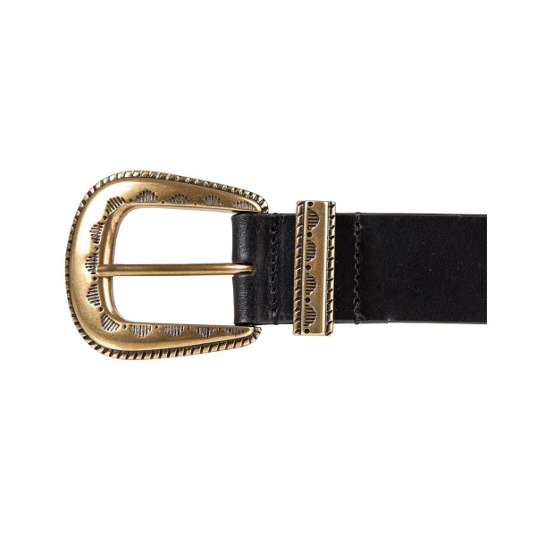 Women's Textured Buckle Set Belt