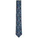 Elegant Floral Accent Tie