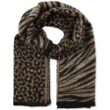 Women's Animal-Print Jacquard Scarf