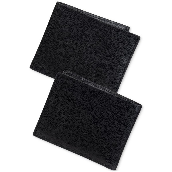 Men's Slim Fold Leather Wallet