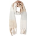 Women's Colorblocked Fringe-Trim Scarf