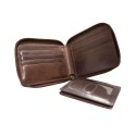 Men's Secure Zippered Wallet