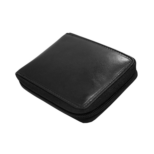 Men's Secure Zippered Wallet