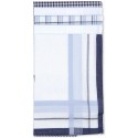 Men's Combination Blue Patterned Handkerchiefs