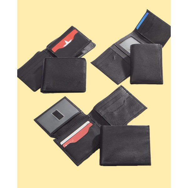 Men's Leather Wallet Collection