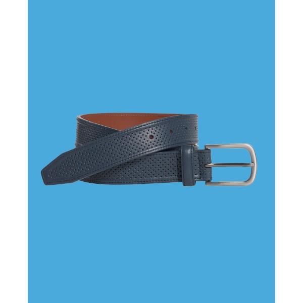 Men's Perfed Leather Belt