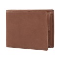 Men's Bifold Wallet with Coin Pocket