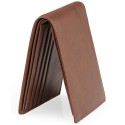 Men's Bifold Wallet with Coin Pocket