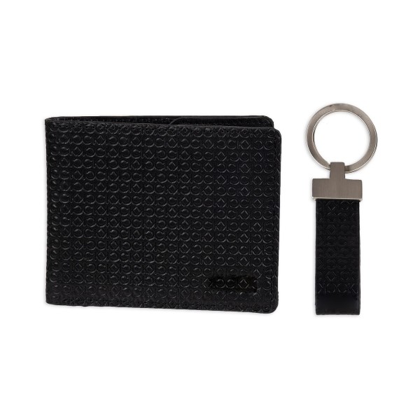 Men's  Slimfold Wallet & Key Fob Set